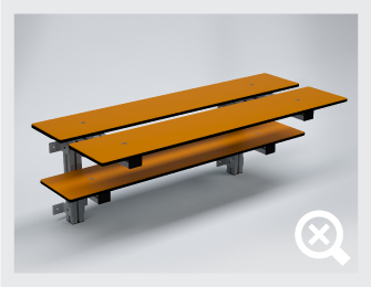 Aqua Impact Bench 100 Series